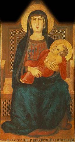 Ambrogio Lorenzetti Madonna of Vico l'Abate